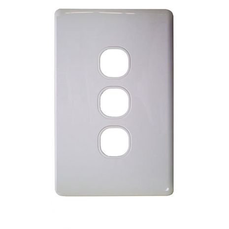 3 Gang Wall Plate