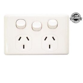 Double Power Point 10A With Extra Switch