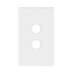 2G Grid Plate Danova 1004 Architectural Series White