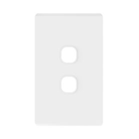 2G Grid Plate Danova 1004 Architectural Series White