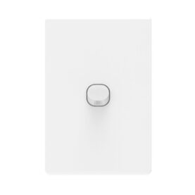 1G Switch 10A Danova 1004 Architectural Series White